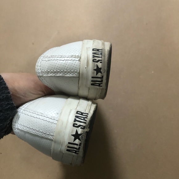 White Converse Sneakers - Picture 5 of 8